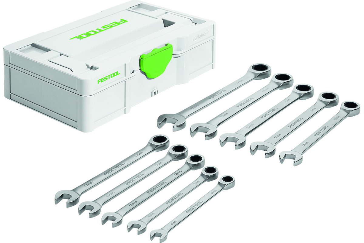 Kit di chiavi a cricchetto FESTOOL SYS3 S 76-RRS-Set