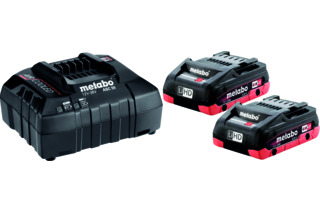 Akku-Set METABO 18 V LiHD 4.0 Ah