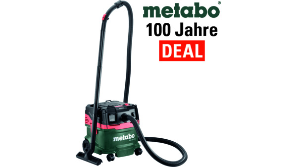 Aspirateur pour matières humides et sèches METABO ASA 20 L PC