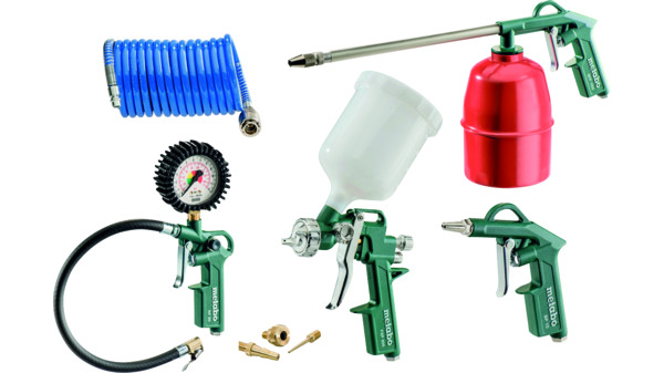 Jeu d'outils à air METABO LPZ 7