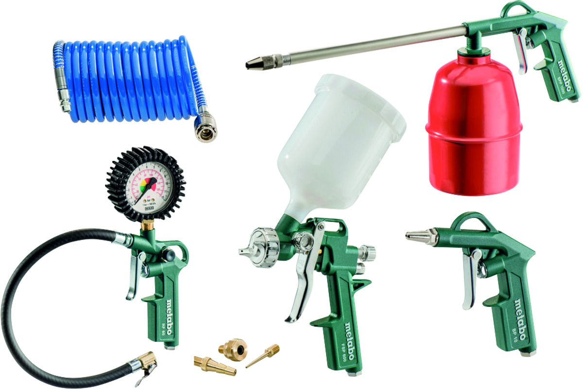 Jeu d'outils à air METABO LPZ 7