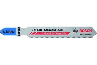 Lames de scie sauteuses BOSCH EXPERT Stainless Steel T118 AHM