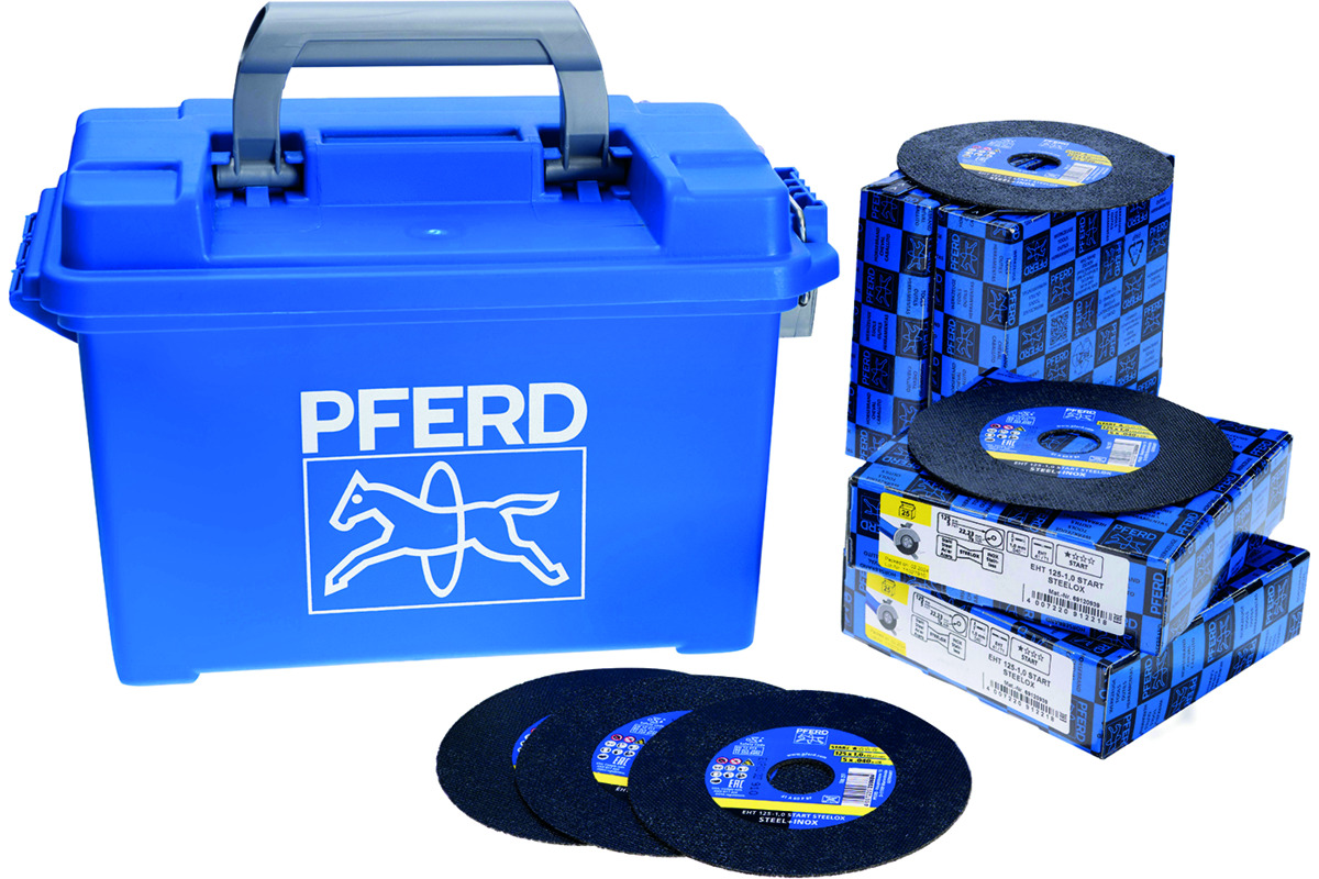 Jeu de disques à tronçonner PFERD EHT 125-1.0 START STEELOX