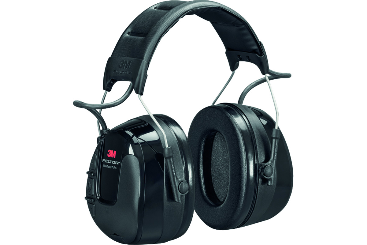 Coquilles de protection auditive 3M™ PELTOR™ WorkTunes™ Pro FM Radio Headsets