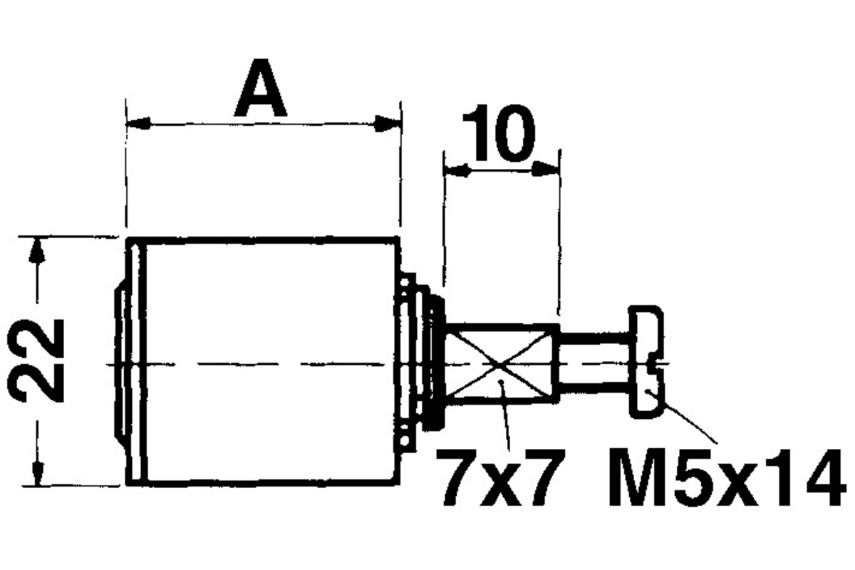 Cylindre KABA 8 type M1057
