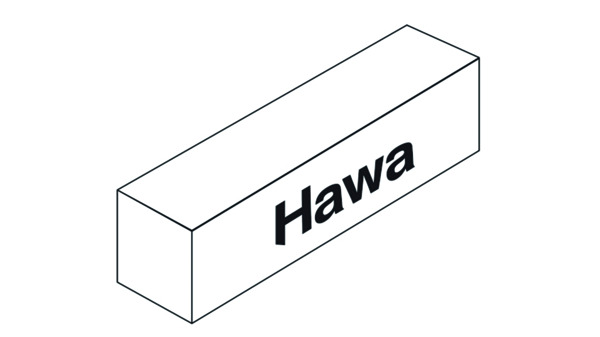 Set di binari HAWA Folding Concepta III