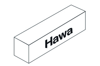 Schienen-Set HAWA Folding Concepta III