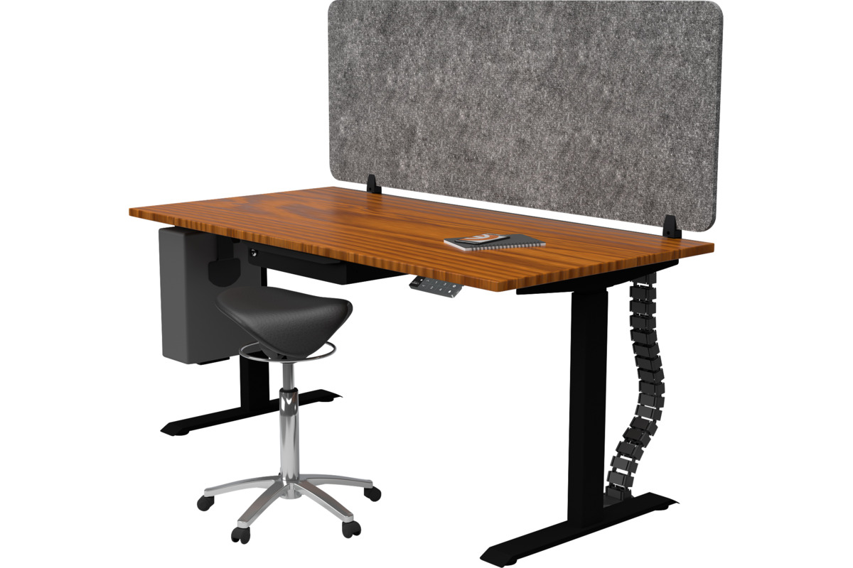 Système de bureau électronique réglable en hauteur OK-LINE TRD 120 2S