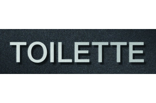 Inscription Toilette PHOS