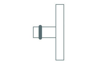 Haken ø8x22mm PHOS