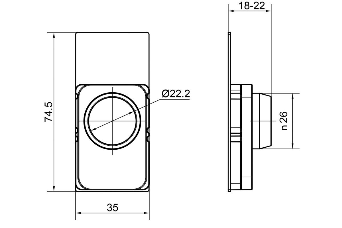 Insertions de protection pour cylindres GLUTZ RZ 59300