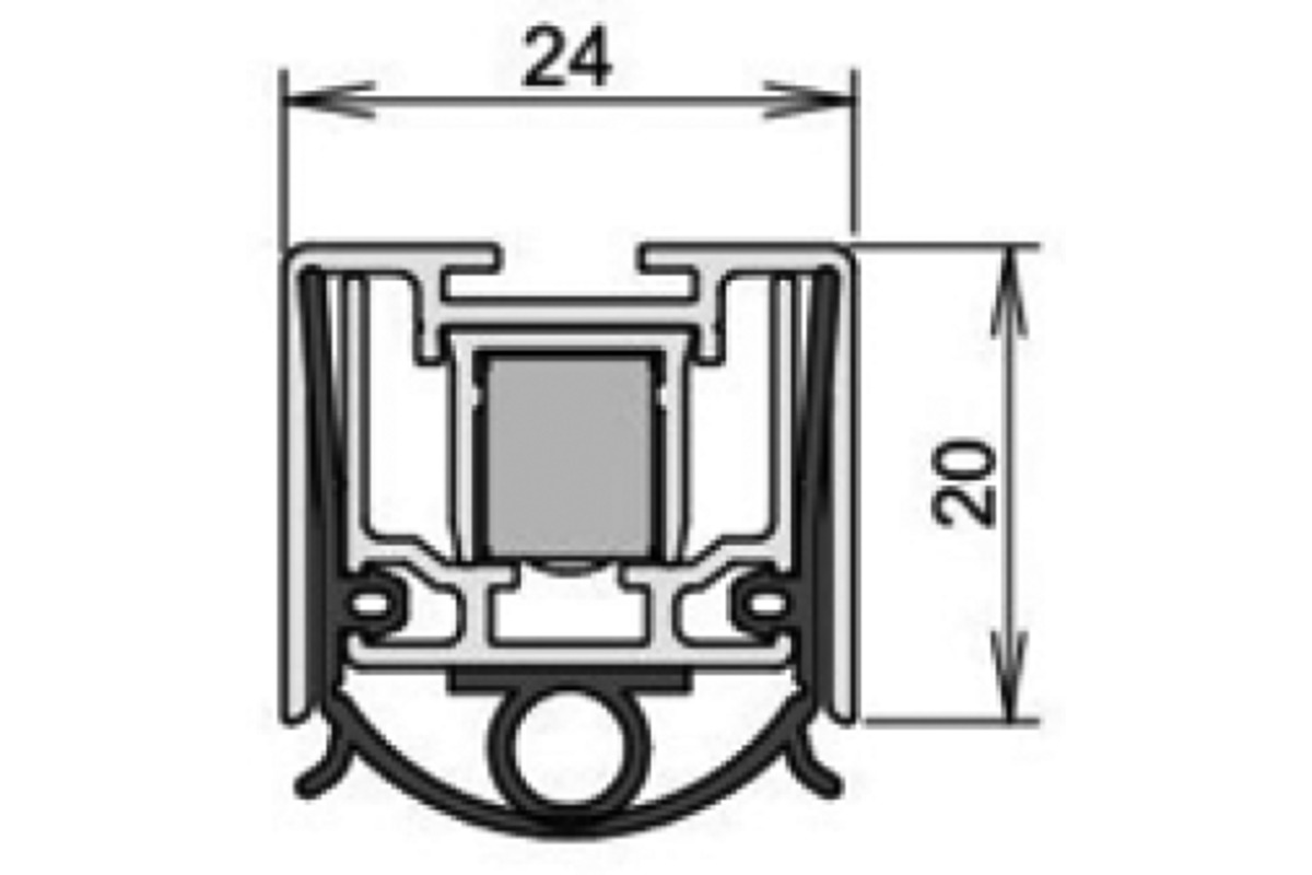 Türabsenkdichtungen CARDATEC D6