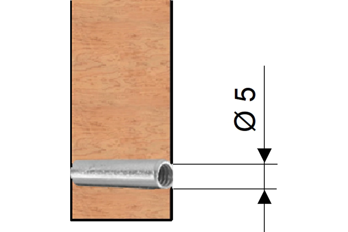 Congiunzioni LAMIFIX con vite M 4