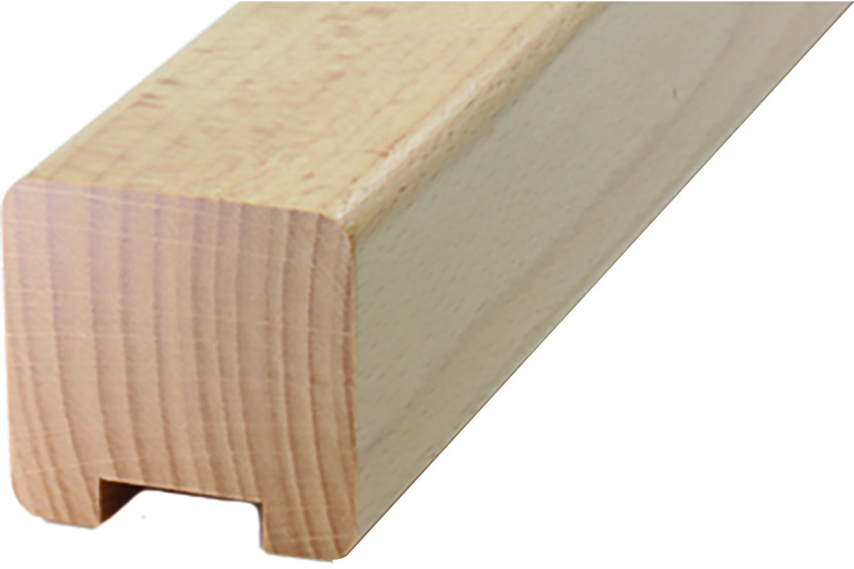 Corrimano quadrato in legno OK-LINE