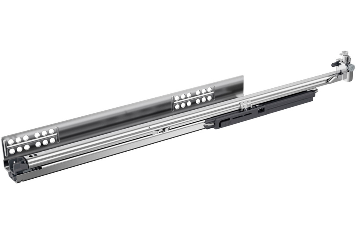 Vollauszug HETTICH Quadro V6 5D 10/30 kg, mit Silent System, Push to open Silent kompatibel