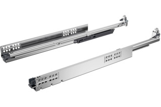 Guida a estrazione totale HETTICH Quadro V6 5D 10/30 kg, sì Silent System,  compatibile con Push to open Silent