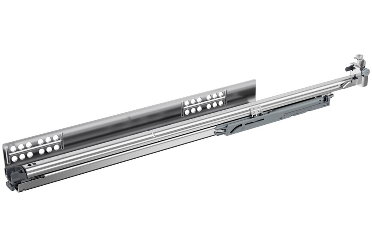 Guida a estrazione totale HETTICH Quadro V6 5D 30 kg, sì Push to open