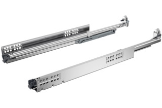 Guida a estrazione totale HETTICH Quadro V6 5D 30 kg, sì Push to open