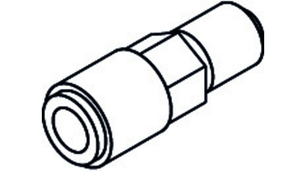 Goujon de guidage M10, anneau pivotant plastique, 13 mm
