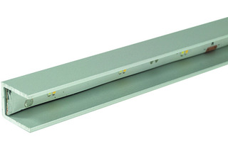 Profili bordo vetro LED per montaggio esterno L&S